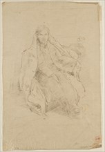 H.C. Pollitt, 1896, James McNeill Whistler, American, 1834-1903, United States, Lithographic crayon