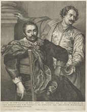 Lucas and Cornelis de Wael, 1646, Wenceslaus Hollar (Czech, 1607-1677), after Anthonie van Dyck