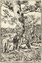 The Rest on the Flight into Egypt, 1509, Lucas Cranach the Elder, German, 1472-1553, Germany,