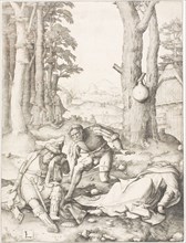 Mohammed and the Monk Sergius, 1508, Lucas van Leyden, Netherlandish, c. 1494-1533, Netherlands,