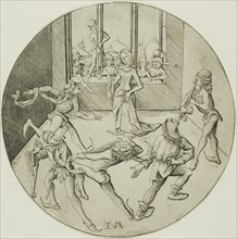 The Morris Dancers, n.d., Israhel van Meckenem the Younger, German, c. 1440/45-1503, Germany,