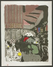 The Pastry Shop, plate ten from Landscapes and Interiors, 1899, Edouard Vuillard (French,