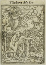 Adam and Eve Driven out of Paradise, n.d., Hans Holbein, the younger, German, 1497-1543, Germany,
