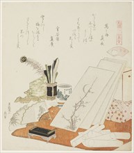 The Studio, illustration for The White Shell (Shiragai), from the series A Matching Game with