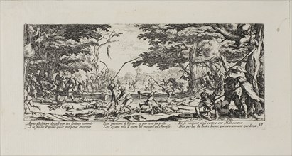The Peasants Avenge Themselves, plate seventeen from The Miseries of War, 1633, Jacques Callot
