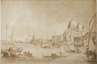 Bacino di San Marco with the Dogana del Mare and Santa Maria della Salute, c. 1793, Francesco
