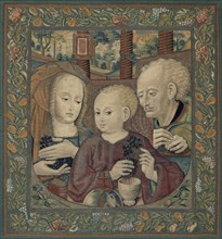 The Holy Family with the Infant Christ Pressing the Wine of the Eucharist, 1485/1525, Southern