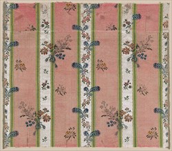 Fragment (Dress Fabric), 18th century, France, 48.9 × 54.6 cm (19 1/4 × 21 1/2 in.)