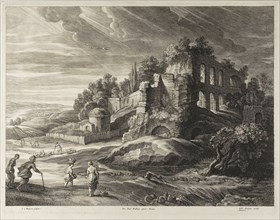 Landscape with the Great Ruins, from The Small Landscapes, c. 1638, Schelte Adamsz. Bolswert