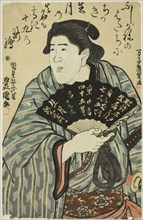 Portrait of the Sumo Wrestler Ikezuki Geitazaemon, c. 1845, Utagawa Kunisada I (Toyokuni III),