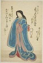 Memorial Portrait of the Actor Bando Shuka I, 1855, Utagawa School, Japanese, 19th century, Japan,