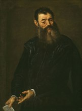 Portrait of a Gentleman, c. 1590, Palma Giovane (Jacopo Palma), Italian, c. 1548-1628, Italy, Oil