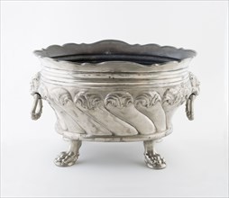 Wine Cooler, 18th century, Southern Germany, Germany, southern, Pewter, 31.1 x 48.3 x 36.2 cm (12
