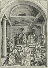 Christ Among the Doctors, from The Life of the Virgin, c. 1503, Albrecht Dürer, German, 1471-1528,