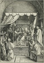 The Death of the Virgin, from The Life of the Virgin, 1510, published 1511, Albrecht Dürer, German,