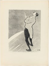 Kam-Hill, from Le Café-Concert, 1893, Henri-Gabriel Ibels (French, 1867-1936), printed by Edward