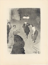 Emilienne d’Alençon Rehearsing at the Folies-Bergère, from Le Café-Concert, 1893, Henri-Gabriel