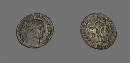 As (Coin) Portraying Emperor Licinius, AD 308/324, Roman, minted in Alexandria, Egypt, Alexandria,