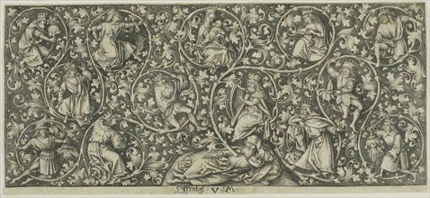 Ornament with the Tree of Jesse, 1480–90, Israhel van Meckenem the Younger, German, c.