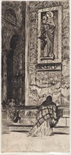 San Marco, 1880/ 1882, Otto Henry Bacher, American, 1856-1909, United States, Etching in black on