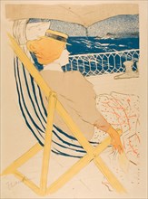 The Passenger in Cabin 54—Cruise, 1896, Henri de Toulouse-Lautrec, French, 1864-1901, France, Color