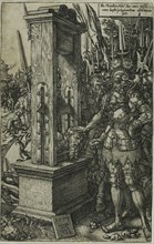Titus Manlius Beheading his Son, 1553, Heinrich Aldegrever, German, 1502-c. 1560, Germany,