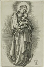 The Virgin on the Crescent with a Diadem, 1514, Albrecht Dürer, German, 1471-1528, Germany,