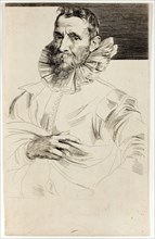 Jan Brueghel the Elder, 1630/33, Anthony van Dyck, Flemish, 1599-1641, Flanders, Etching and