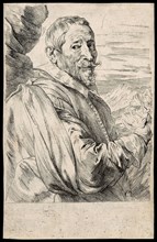 Joos de Momper, 1630/33, Anthony van Dyck, Flemish, 1599-1641, Flanders, Etching in black on ivory
