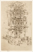 Palaces, Brussels, 1887, James McNeill Whistler, American, 1834-1903, United States, Etching and