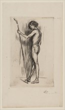 Fosco, 1872, James McNeill Whistler, American, 1834-1903, United States, Drypoint in black ink on
