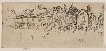 Salvation Army, Sandwich, 1887, James McNeill Whistler, American, 1834-1903, United States, Etching