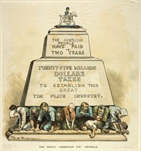 The Great American Tin Swindle, published October 19, 1892, William Allen Rogers, American,