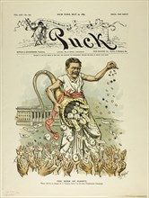 The Horn of Plenty, from Puck, published May 29, 1889, C. Jay Taylor, American, 1855-1929, United