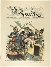 The Great American Statesman, Puck, published September 5, 1883, Louis Dalrymple, American,