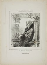Les Invalides du Sentiment: Child-Harold, 1852, Paul Gavarni, French, 1804-1866, France, Lithograph