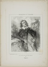Les Invalides du Sentiment: Raphael, 1853, Paul Gavarni, French, 1804-1866, France, Lithograph in