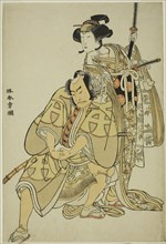 The Actors Nakamura Nakazo I as Hata Rokurozaemon Disguised as the Samurai’s Manservant (Yakko)