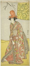 The Actor Segawa Kikunojo III (?) or Segawa Otome (?) as a Shirabyoshi Dancer in Musume Dojo-ji, in