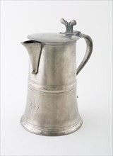Covered Communion Flagon with Spout, c. 1787, Stephen Maxwell, Scottish, active c. 1781-c. 1800,