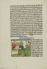 Saint Policarpus from Lives of the Heiligenleben, Sommerteil (Saints, Summertime), Plate 2 from