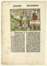 Book of Revelation (Seven Trumpets) from The Bible (also called the Tenth German Bible), Plate 28