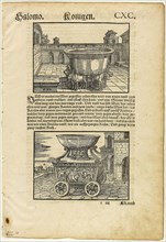 Ceremonial Vessels from Martin Luther (German Bible), plate 29 from Woodcuts from Books of the XVI