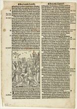 Illustration from Die Bibel (Vorsterman), plate 57 from Woodcuts from Books of the XVI Century,