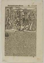 Illustration from Decadas, plate 79 from Woodcuts from Books of the XVI Century, 1520, assembled