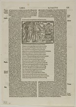 Juno in Hades from P. Ouidij Nasonis poete ingeniosissimi Metamorphoseos Libri, plate 87 from