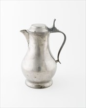 Flagon, Mid 19th century, Caron à Lille, French, active 19th century, Lille, France, Lille, Pewter,
