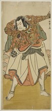 The Actor Nakamura Nakazo I as Chinzei Hachiro Tametomo Disguised as an Ascetic Monk, in the Play