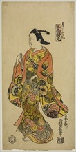 In the Style of a Young Man (Wakashu fu), Left Sheet of Triptych (Sanpukutsui hidari), c. 1730,