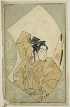 The Actor Sawamura Tanosuke I, from A Picture Book of Stage Fans (Ehon butai ogi), 1770, Katsukawa